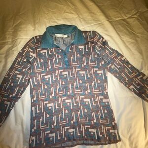 Anlom Geometric sweater size small